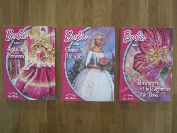 Lot de 3 livres Barbie, P'TIT TOME Albin Michel