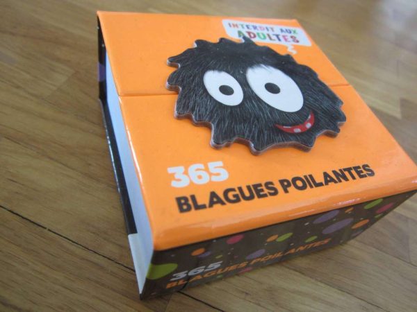 Mini calendrier 365 blagues poilantes, interdit aux adultes