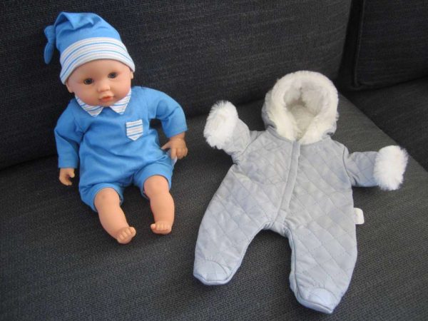 Lot poupon Maël de Corolle 30 cm avec 1 tenue pilote (neufs)