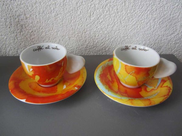 Lot de 2 tasses et sous-tasses THUN primo amore