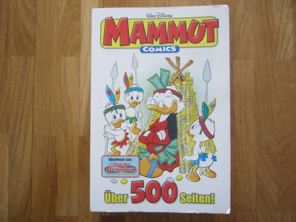 Walt Disney BD en allemand MAMMUT Comics