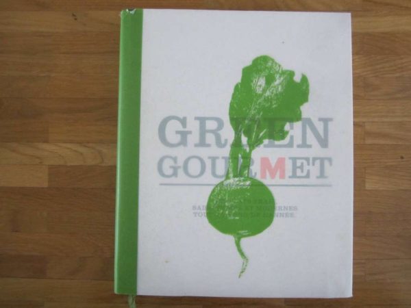 Livre de cuisine GREEN GOURMET (en bon état)