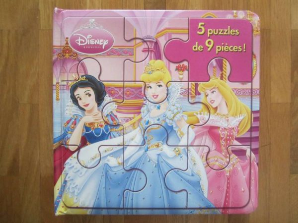 Livre cartonné (sans puzzles) Disney Princesses