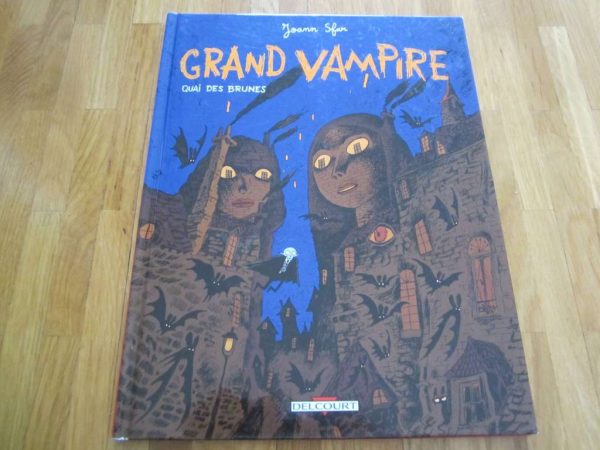 BD Grand vampire, Quai des brunes, Joann Sfar (bon état)