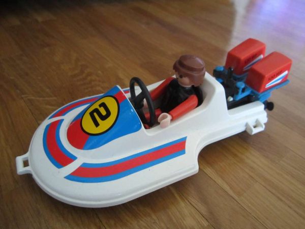 Vintage Famobil / Playmobil 1979 geobra speed boat