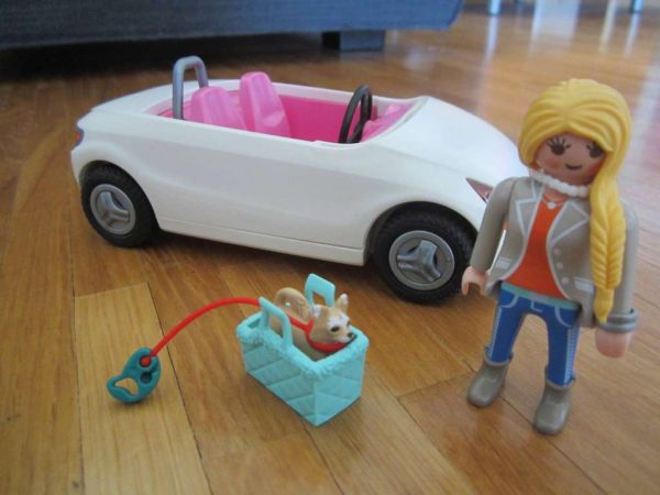 Vintage Playmobil 2011 geobra cabriolet : selon photo