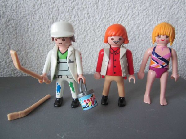 Lot de 3 personnages Playmobil : selon photo