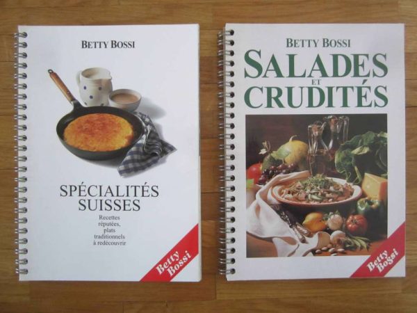 2 livres Betty Bossi (en bon état) CHF 8/pce