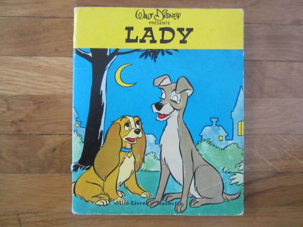 Mini-livre Hachette Disney LADY (ancienne édition)