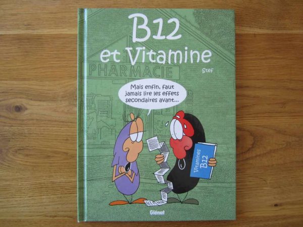 BD B12 et Vitamine, Stef - Glénat (en parfait état)
