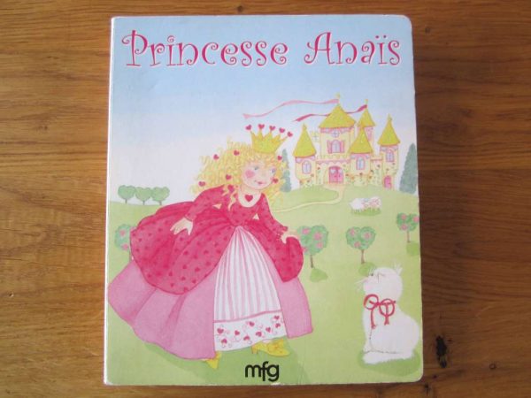 Livre cartonné avec volets à soulever : Princesse Anaïs