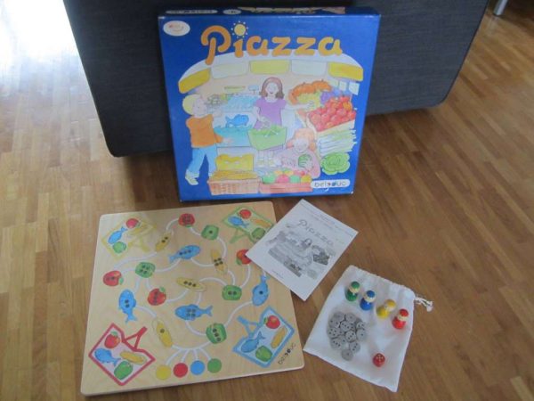 Jeu Piazza, beleduc, 4+ (complet, d'occasion)
