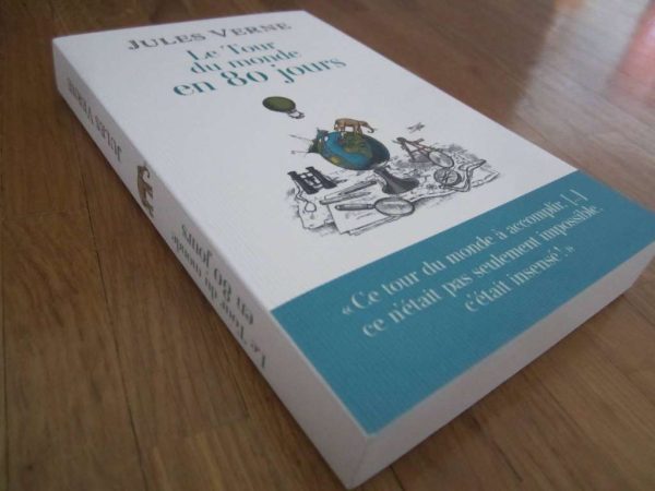 Le Tour du monde en 80 jours, Jules Verne (NEUF)