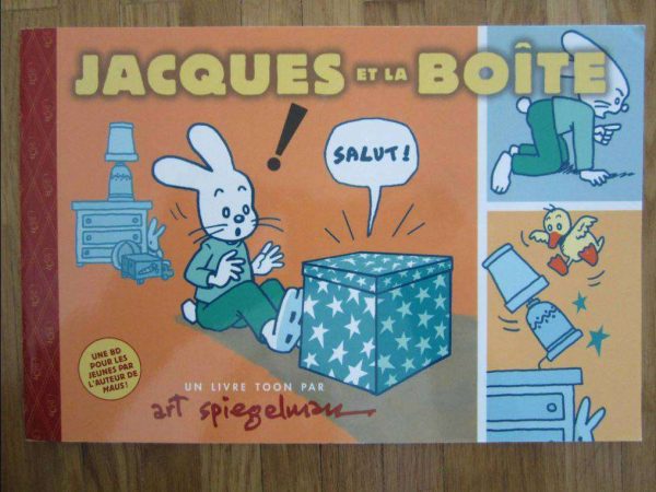 Jacques et la boîte, un livre toon par art spiegelman