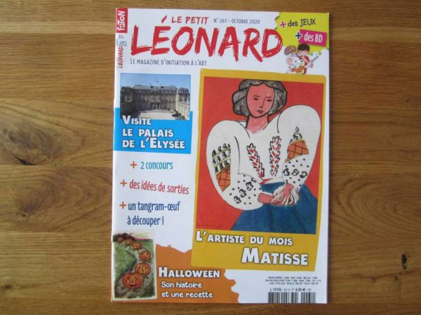 Le Petit Léonard, le magazine d'initiation à l'art, 2020