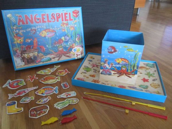 Le jeu de la pêche, avec aimants, dès 3 ans (d'occasion)