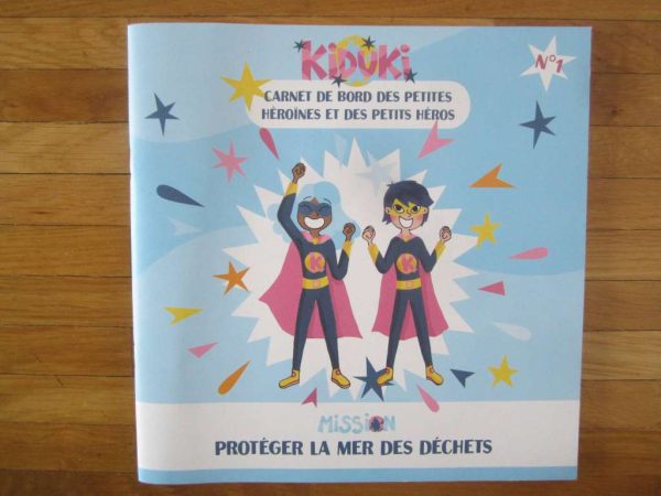 KIDUKI, mission : protéger la mer des déchets - carnet No 1