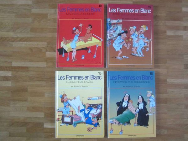 Lot de 4 BD Les Femmes en Blanc, EO