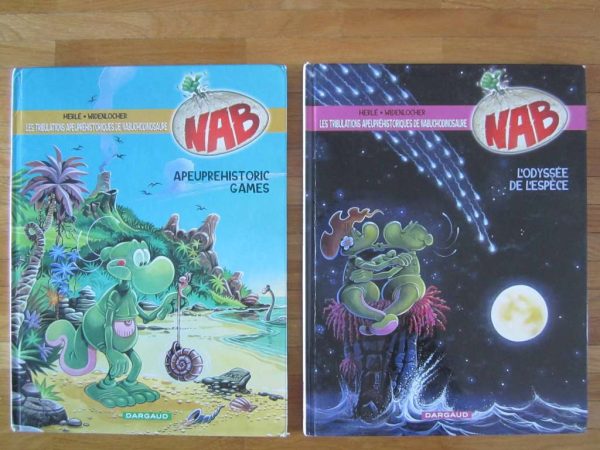 BD Les Tribulations apeupréhistoriques de Nabuchodinosaure
