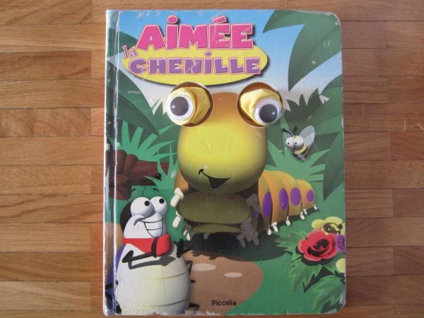 Livre cartonné "Aimée la chenille" - Piccolia (d'occasion)