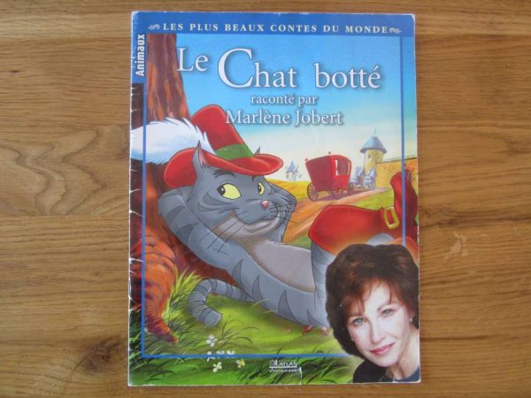 Livre (sans CD) Le Chat botté, conte M. Jobert