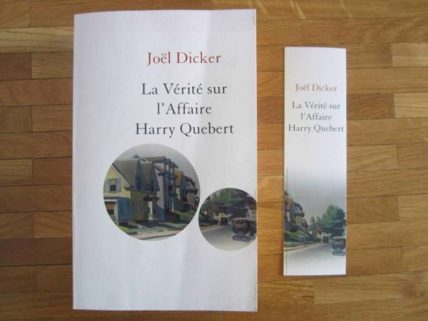 La Vérité sur l'Affaire Quebert, Joël Dicker (grand format)