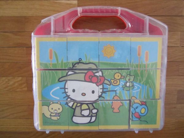 Valisette Hello Kitty 12 cubes - Clementoni (3 +) d'occasion