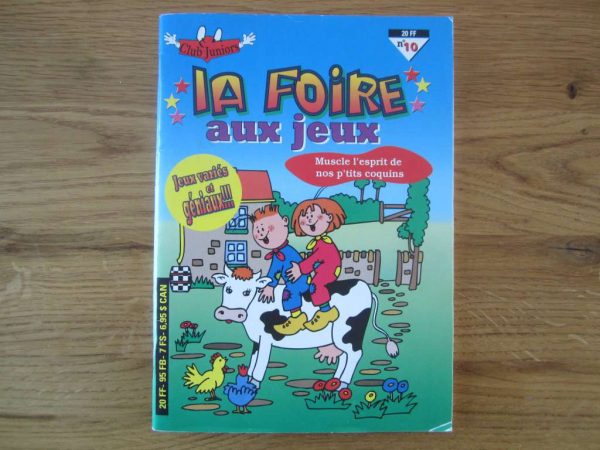 Club Juniors, La foire aux jeux : jeux & mots croisés