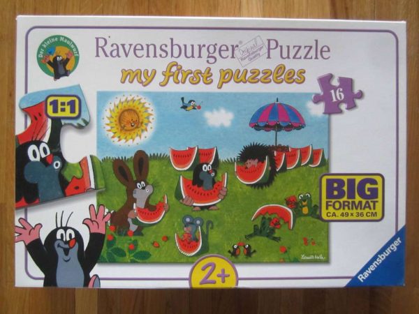 My first puzzles Ravensburger "Un bon goût de pastèque !"