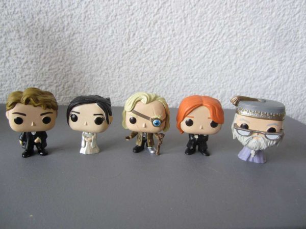 Lot no 2 de 5 mini figurines Funko Pop Harry Potter