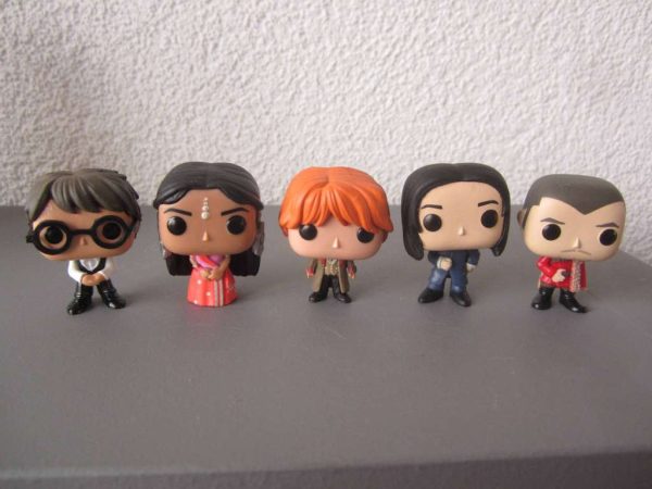 Lot no 3 de 5 mini figurines Funko Pop Harry Potter