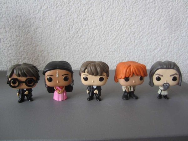 Lot no 4 de 5 mini figurines Funko Pop Harry Potter