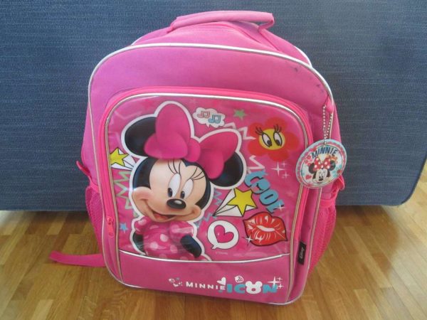 Sac à dos Minnie, environ 40 x 30 x 12 cm (d'occasion)