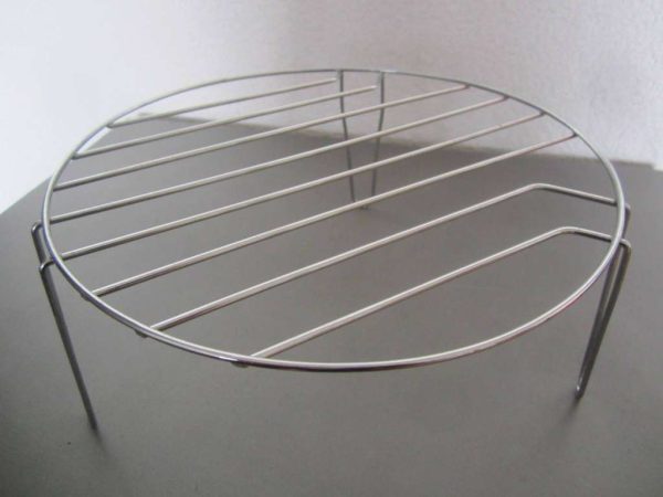Grille 3 pieds pour micro-ondes (diam. 22 cm, haut. 9.5 cm)