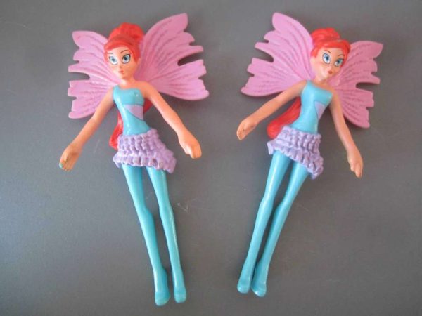 Lot de 2 figurines Winx McDonald's (env. 13 cm)