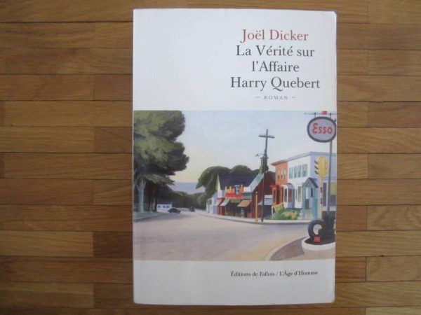 La Vérité sur l'Affaire Quebert, Joël Dicker, grand format