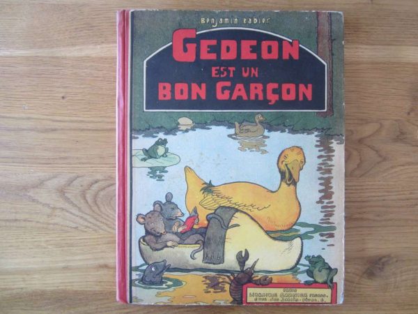 Ancienne édition (1934) Gedeon est un bon garçon