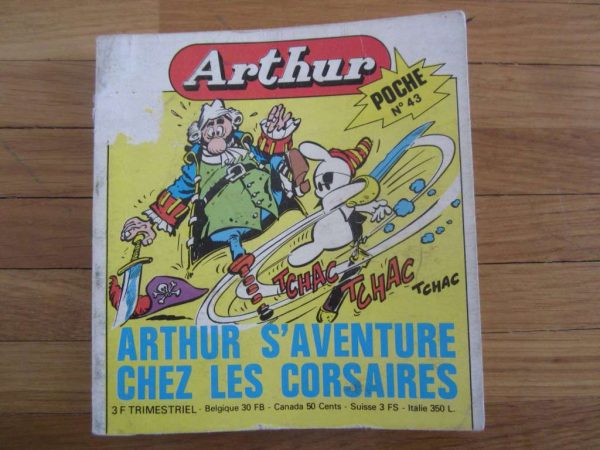 BD poche Arthur, ancienne édition 01.1975