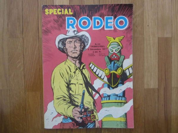 BD trimestriel N. 64 SPECIAL RODEO ancienne édition 1977