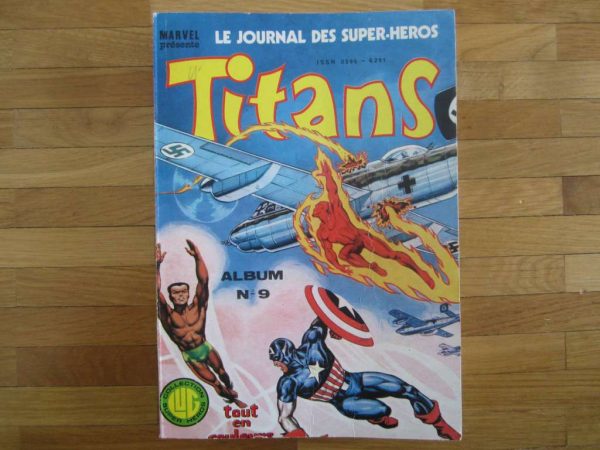 Comics Marvel Titans, album no 9, ancienne édition 1980