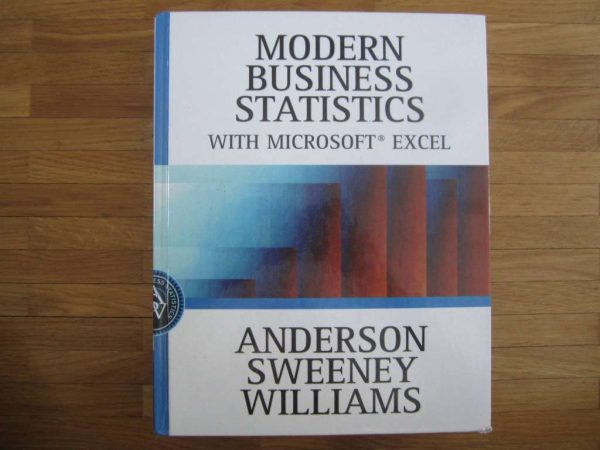 Modern Business Statistics with Microsoft Excel + CD