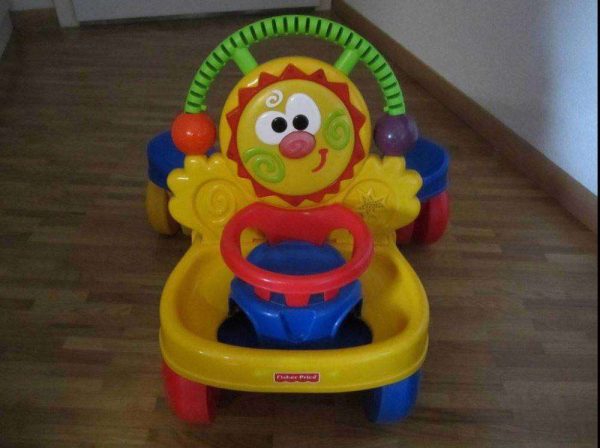 Trotteur et porteur évolutif Fisher Price : voir photos