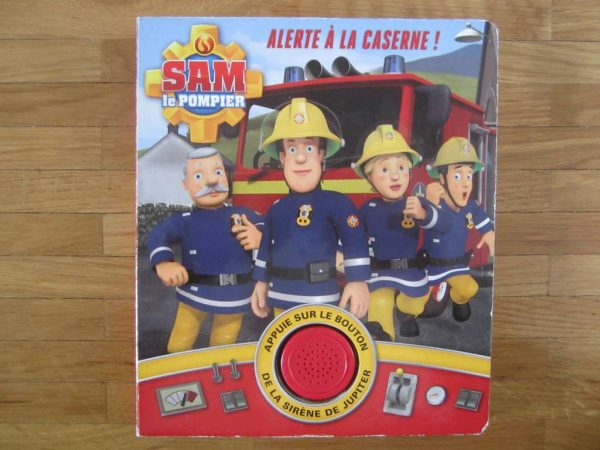 Livre cartonné Sam le pompier, Alerte à la caserne !