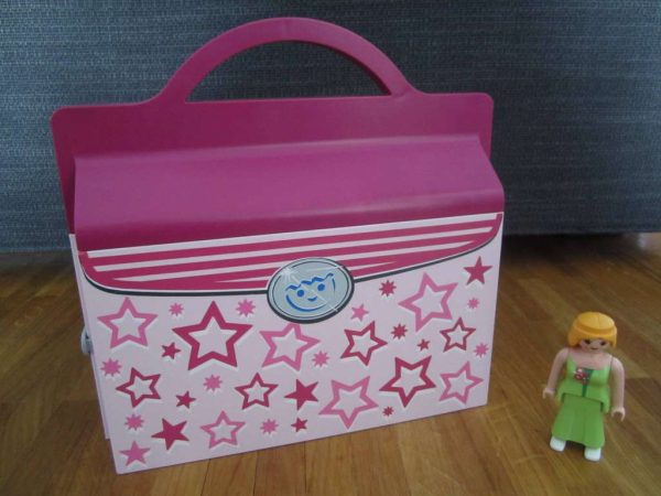 Playmobil Magasin transportable + personnage : selon photos