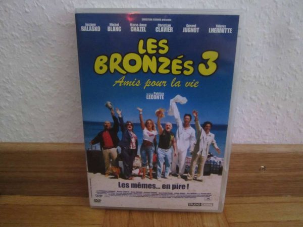 DVD Les bronzés 3, Amis pour la vie - Balasko, Blanc, Chazel, Clavier, Jugnot, Lhermitte
