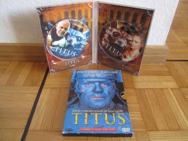 Coffret collector 2 DVD Titus - Anthony Hopkins, J. Lange