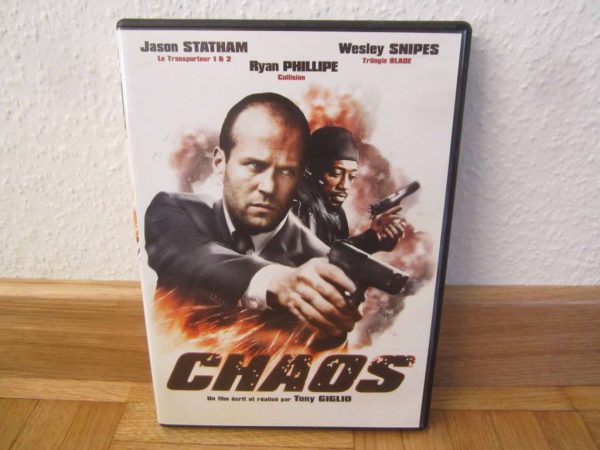 DVD Chaos - Jason Statham, Wesley Snipes, Ryan Phillipe