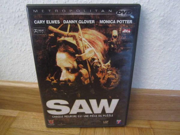 DVD SAW - Cary Elwes, Danny Glover, Monica Potter