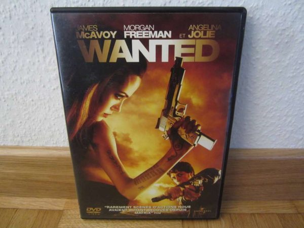 DVD Wanted - McAvoy, Freeman, Jolie