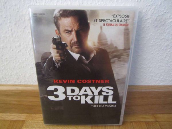 DVD 3 days to kill, tuer ou mourir - Kevin Costner